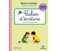 Sylvie Bordron – Cahier d'écriture Rémi et Colette CM1 – Broché