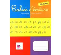 Cahier d'écriture révision