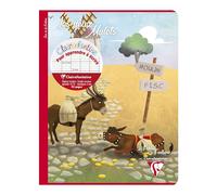 Cahier DÉcriture Seyès 3mm Agrandi Les Fables De La Fontaine Modèle Aléatoire