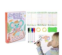 Cahier d'entraînement à copie pour , livre de travail pour apprendre à écrire | Livre de pratique d'écriture - Livre de dessin d'entraînement avec contrôle au crayon, pratique de l'écriture