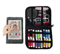 Cahier d'Entraînement à la Broderie,Ensemble de Guide de Réutilisable - Guide d'Échantillons de Points de Broderie,Pour Enthousiastes Famille Amis Étudiants Adultes Maison Bureau Étude