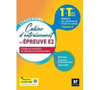 Cahier D'entraînement À L'épreuve E2 1re-Tle Bac Pro Métiers Du Commerce Et De La Vente - Option A - Analyse Et Résolution De Situations Professionnelles