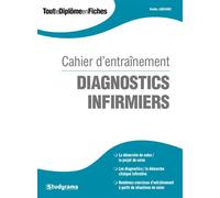 Cahier d'entraînement diagnostics infirmiers La démarche de soins - le projet de soins - Badia Jabrane - Studyrama Eds - broché - Scolaire / Universitaire