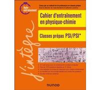 Cahier d'entrainement en physique-chimie PSI Colas Bardavid (Auteur)