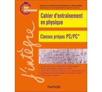 Cahier d'entrainement en physique PC