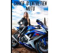 Cahier d'entretien moto: Cahier de suivi d’entretien et de réparations moto - convient pour toutes les marques - idéal pour garder une trace écrite de ... | 80 fiches à remplir format 7*10 pouces
