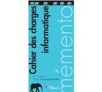 Cahier des charges informatique Yves Constantinidis (Auteur)