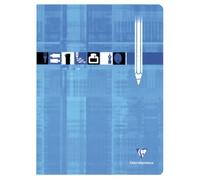 Cahier Dessin piqué 24x32cm 24 pages uni Couleur aléatoire - Bleu