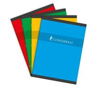 Cahier dessin piqué conquérant sept couverture offset a4+ 24x32cm 48 pages 70g