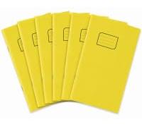 Cahier d'exercice A4 quadrillé 5 mm 144 pages Super Jumbo Carnet de notes mathématiques papier graphique calculs diagrammes notes - 6 livres