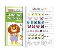Cahier d'exercices Addition et Soustraction,64 Pages d'Activités Ludiques et Interactives - Matériel Éducatif pour la Maternelle,Pour la Classe, la Maison, l'Aire de Jeux, les Voyages, les Fêtes et