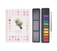 Cahier D'exercices D'aquarelle, Bloc de Pratique de Peinture pour Enfants avec Surface Brillante et Motifs Attrayants, pour les Activités Artistiques à la Maison et en Classe (Jardin)
