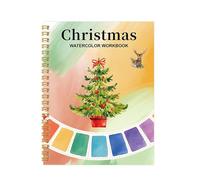 Cahier D'exercices D'aquarelle,Watercolor Workbook,Kit D'apprentissage Artistique,Livres D'aquarelle Adaptés Aux Débutants,pour Adultes et Enfants(E,1)