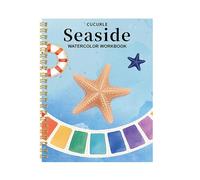 Cahier D'exercices D'aquarelle,Watercolor Workbook,Kit D'apprentissage Artistique,Livres D'aquarelle Adaptés Aux Débutants,pour Adultes et Enfants(C,1)