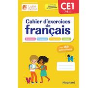 Cahier d'exercices de français CE1 Une collection conçue par Lutin Bazar - Morgane Céard - Magnard - broché - Scolaire / Universitaire