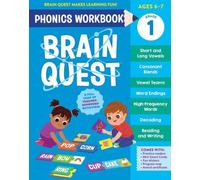 Cahier d'exercices de phonétique Brain Quest : Grade 1