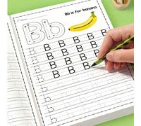Cahier d'exercices de pratique de l'alphabet A-Z, exercices d'écriture, cahier de pratique de l'écriture réutilisable, ensemble de cahiers d'exercices magiques, étudiant, papeterie, fournitures scolai