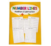 Cahier D'exercices De Pratique De Lignes Numériques Mathématiques Avec Papier Convivial Pour Un Apprentissage Précis À L'école Et À La Maison