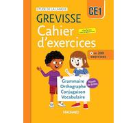 Cahier d'exercices Grevisse CE1 (2026)