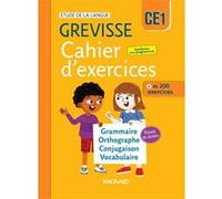 Cahier d'exercices Grevisse CE1 (2026) Jean-Christophe Pellat (Coordination éditoriale), Julie Fournier (Auteur)