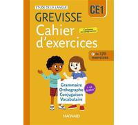 Cahier d'exercices Grevisse CE1 (2026) - Jean-Christophe Pellat - Magnard - broché - Scolaire / Universitaire