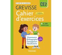 Cahier d'exercices Grevisse CE2 (2026)