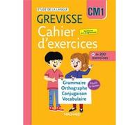 Cahier d'exercices Grevisse CM1 (2026) Jean-Christophe Pellat (Coordination éditoriale), Céline Rodes-Tutard (Auteur)