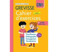 Cahier d'exercices Grevisse CM1 (2026) - Jean-Christophe Pellat - Magnard - broché - Scolaire / Universitaire