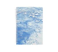 Cahier d'exercices Hoshino à spirale A5 - Carnet créatif - Bleu rêve