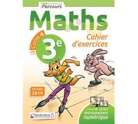 Katia Hache, Sébastien Hache – Cahier d'Exercices iPacours Maths 3e (2019)
