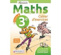 Cahier d'exercices iParcours maths 3e (2019) Katia Hache (Auteur), Sébastien Hache (Auteur)