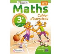 Cahier d'exercices iParcours maths 3e avec cours (édition 2022)