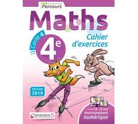 Katia Hache, Sébastien Hache – Cahier d'exercices iParcours Maths 4e – 2019