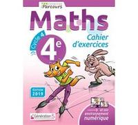Cahier d'exercices iParcours maths 4e (2019) Katia Hache (Auteur), Sébastien Hache (Auteur)