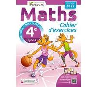 Cahier d'exercices iParcours maths 4e avec cours (édition 2022) Katia Hache (Auteur), Sébastien Hache (Auteur)