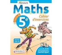 Cahier d'exercices iParcours maths 5e (2019) Katia Hache (Auteur), Sébastien Hache (Auteur)