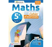 Maths 5e iParcours: Cahier d'exercices