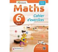 Cahier d'exercices iParcours maths 6e (édition 2025) Katia Hache (Auteur), Sébastien Hache (Auteur)