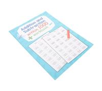 Cahier d'Exercices Jusqu'à 1000 de Mathématiques Addition Soustraction | 32 Pages en Papier, Méthodes , Conseils de Retenue, Format Portable, pour Enfants de 6-8 Ans
