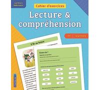 Cahier d'exercices lecture & compréhension (CE1 -2e primaire) (bleu-orange)