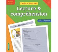 Cahier d'exercices lecture & compréhension (CE2 -3e primaire) (vert-orange)