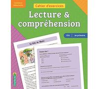 Cahier d'exercices lecture & compréhension (CE2 -3e primaire) (vert-violet)