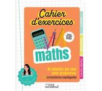 Cahier d'exercices maths