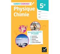 Cahier d'exercices - Physique chimie 5e - Ed. 2026 - Cahier élève - Cécile Dussine - Hatier - broché - Scolaire / Universitaire