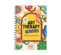 Cahier d'exercices thérapeutiques à double spirale pour le bien-être émotionnel - Planificateur de pensée pour homme et femme adulte - Santé mentale
