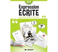 CAHIER D'EXPRESSION ECRITE CE1 - L'UNITE