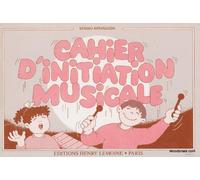 Cahier d'initiation musicale