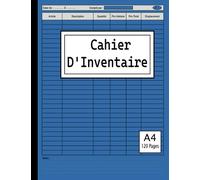 Cahier d'inventaire: Gestion de Stock