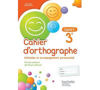 Cahier d'orthographe 3e cycle 4 by Chantal Bertagna (2016-08-16)