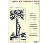 Cahier du cercle nicolas andry n 3 A.C. Masquelet (Auteur)